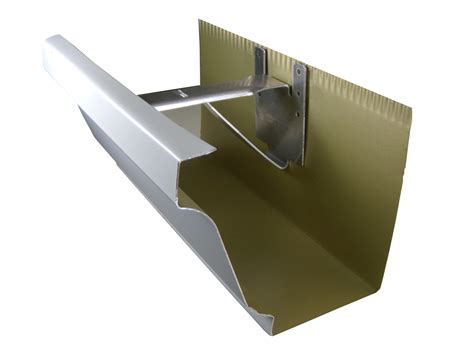 gutter brackets for metal building|metal roof gutter hanger brackets.